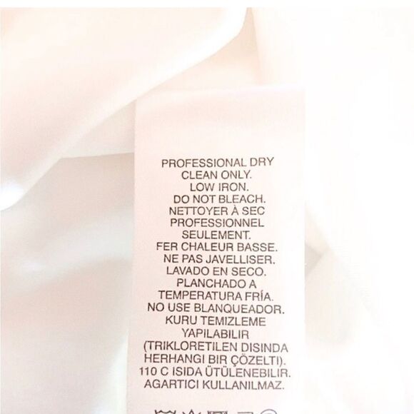 TIBI Structured Crepe Sleeveless White Tank NWT - Picture 9 of 13